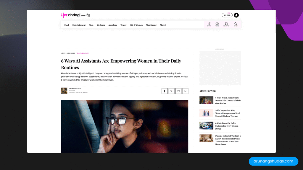 6 Ways AI Assistants Are Empowering Women in Their Daily Routines